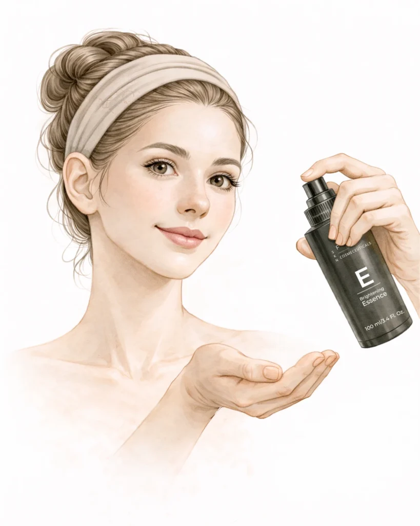 Come si utilizza la E-Brightening Essence