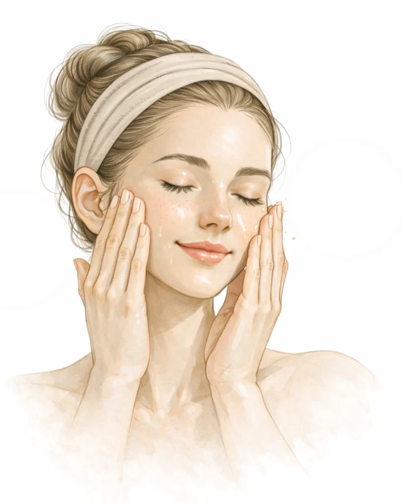 Poche gocce di Green elixir sul viso per un straordinario risultato