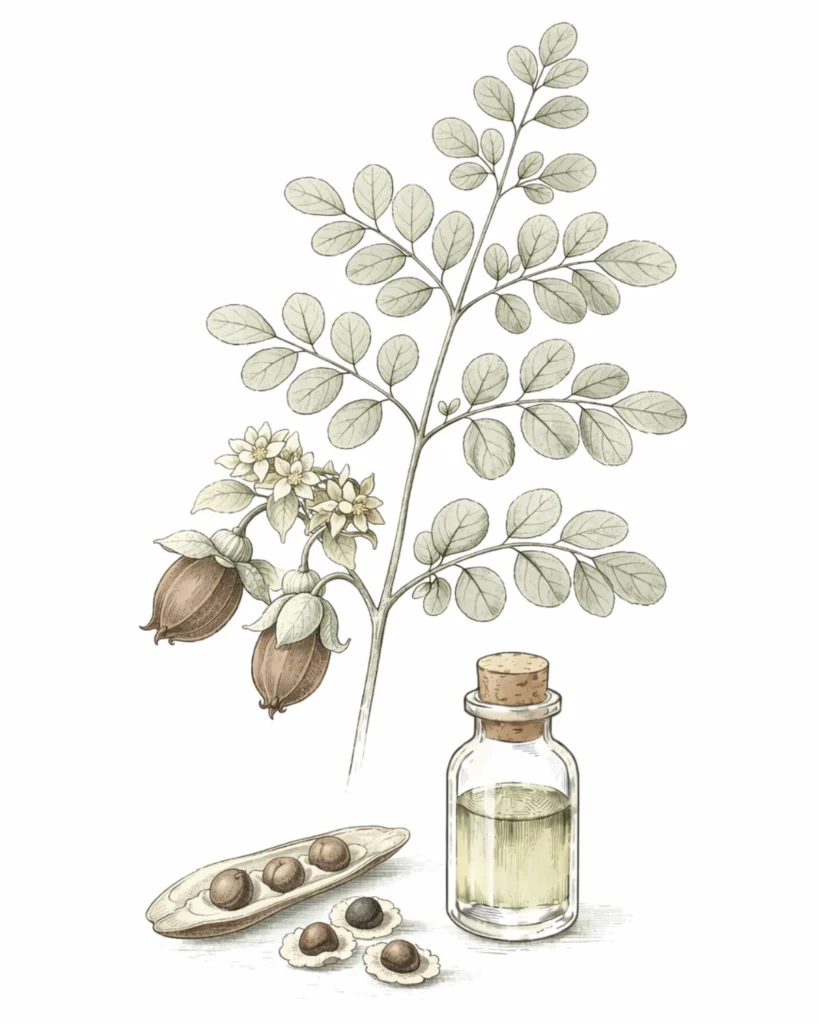 Pianta e olio di Moringa
