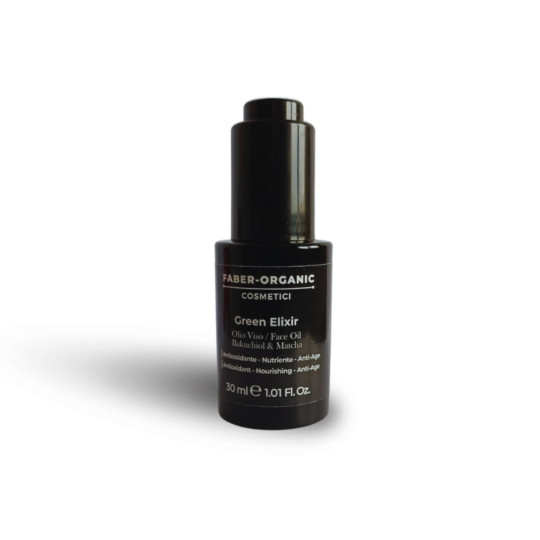 Bottiglia di olio viso Green Elixir