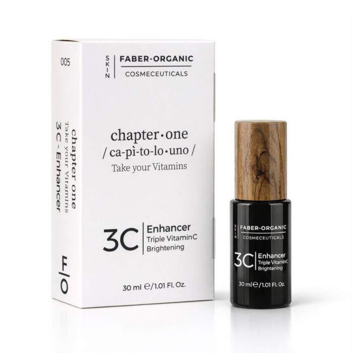 3C-Enhancer siero alle tre vitamine C con la sua box