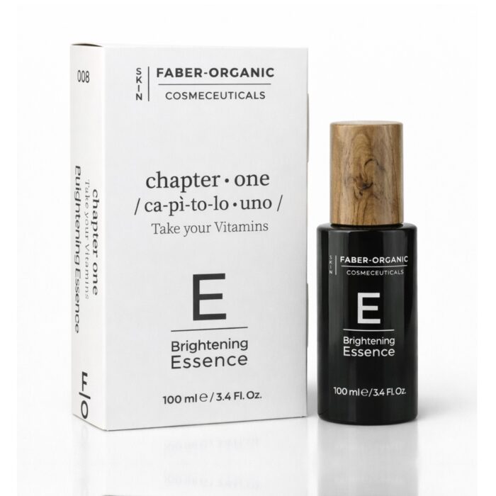E-Brightening Essence essenza rigenerante con la sua box